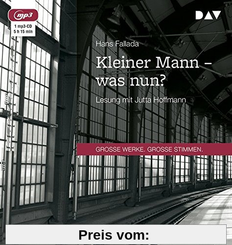 Kleiner Mann - was nun?: Lesung mit Jutta Hoffmann (1 mp3-CD)